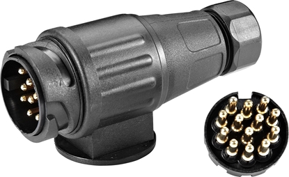 Изображение Orno Wtyczka przyczepy tworzywo 13-pin 12/24V 4556