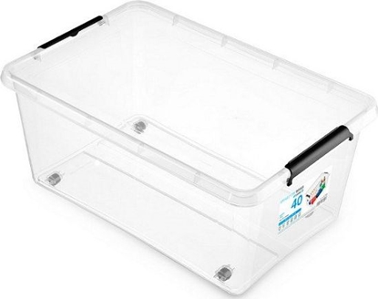 Изображение ORPLAST Pojemnik na Kókach Organizer z Pokrywk 40l SimpleStore uniwersalny