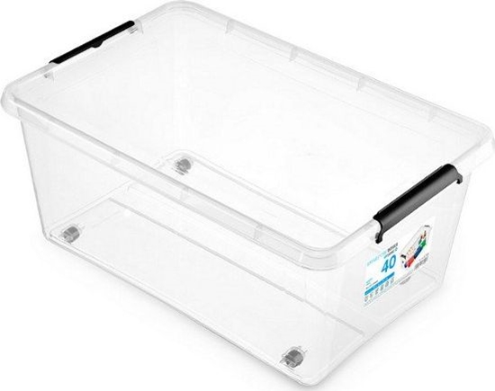 Изображение ORPLAST Pojemnik na Kókach Organizer z Pokrywk 40l SimpleStore uniwersalny