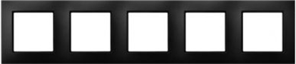 Изображение Ospel Aria Ramka piciokrotna czarny metalik (R-5U/33)