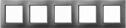 Attēls no Ospel ARIA Ramka piciokrotna szary mat R-5U/70