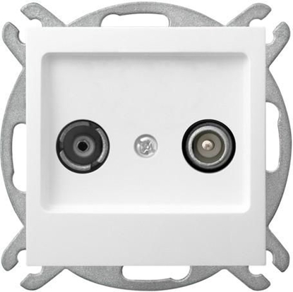 Attēls no Ospel Gniazdo antenowe AS RTV kocowe biae (GPA-GK/m/00)