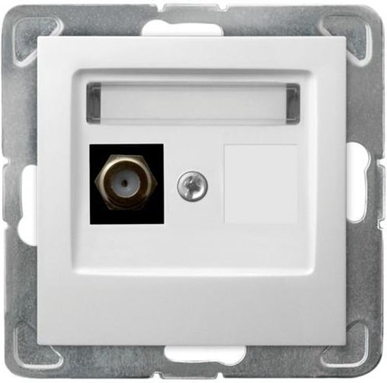 Picture of Ospel Gniazdo antenowe Impresja pojedyncze typu F tytan (GPA-1YF/m/23)