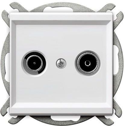 Attēls no Ospel Gniazdo antenowe Sonata RTV kocowe biae (GPA-RK/m/00)