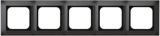Picture of Ospel Ramka Impresja 5-krotna antracyt (R-5Y/50)