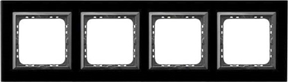 Изображение Ospel Ramka Poczwórna Czarne Szko IMPRESJA OSPEL