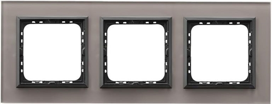 Picture of Ospel Ramka potrójna Sonata szko szary (R-3RGC/41/25)