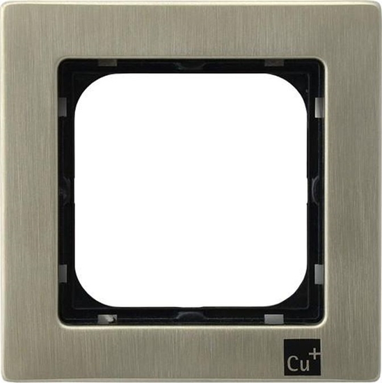 Picture of Ospel SONATA Ramka pojedyncza nowe srebro R-1RM/44