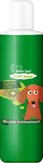 Picture of Over Zoo FRUTTI POWER - Szampon z kiwi DLA PSÓW KRÓTKOWOSYCH 200ml