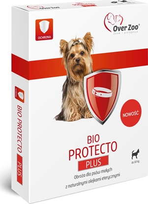 Изображение Over Zoo OVER ZOO Obroa BIO PROTECTO Plus dla psów maych 35cm