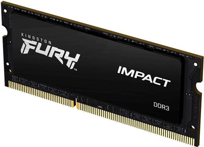 Изображение Pamięć do laptopa Kingston Fury Impact, SODIMM, DDR3L, 4 GB, 1600 MHz, CL9 (KF316LS9IB/4)