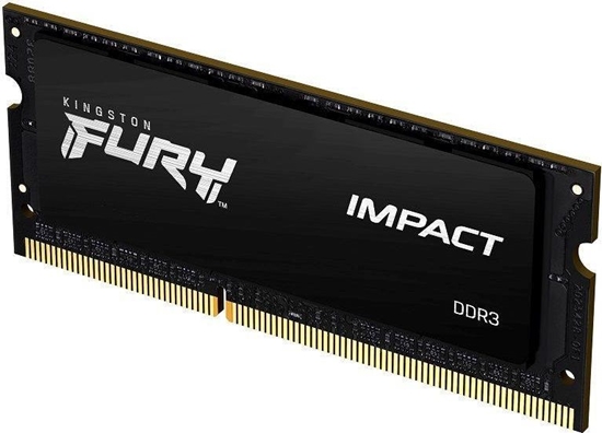 Изображение Pamięć do laptopa Kingston Fury Impact, SODIMM, DDR3L, 4 GB, 1600 MHz, CL9 (KF316LS9IB/4)