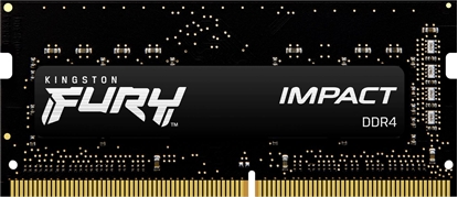 Attēls no Pamięć do laptopa Kingston Fury Impact, SODIMM, DDR4, 16 GB, 3200 MHz, CL20 (KF432S20IB/16)