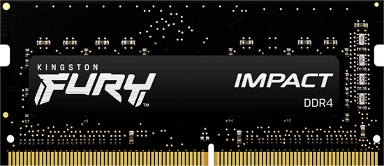 Изображение Pamięć do laptopa Kingston Fury Impact, SODIMM, DDR4, 16 GB, 3200 MHz, CL20 (KF432S20IB/16)