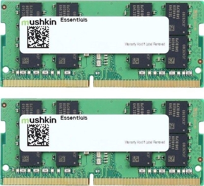 Attēls no Pamięć do laptopa Mushkin Essentials, SODIMM, DDR4, 64 GB, 3200 MHz, CL22 (MES4S320NF32GX2)