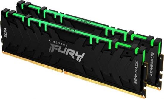Picture of Pamięć Kingston Fury Renegade RGB, DDR4, 16 GB, 3200MHz, CL16 (KF432C16RBAK2/16)