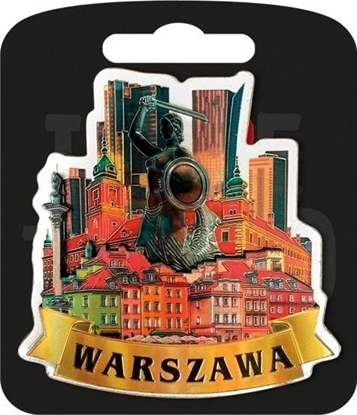 Attēls no Pan Dragon Magnes I love Poland Warszawa ILP-MAG-A-WAR-07