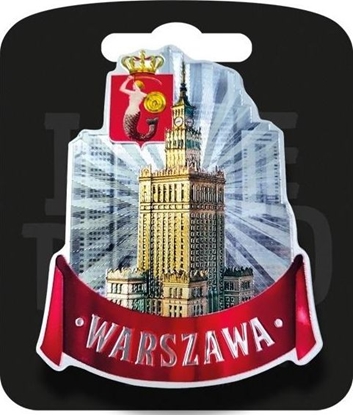 Изображение Pan Dragon Magnes I love Poland Warszawa ILP-MAG-A-WAR-26