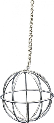 Изображение Panama Pet Panama Pet karmnik kulisty dla gryzoni i królika, chromowany, 8 cm