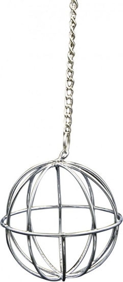 Изображение Panama Pet Panama Pet karmnik kulisty dla gryzoni i królika, chromowany, 8 cm