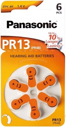 Picture of Panasonic Bateria do aparatów suchowych PR48 6 szt.