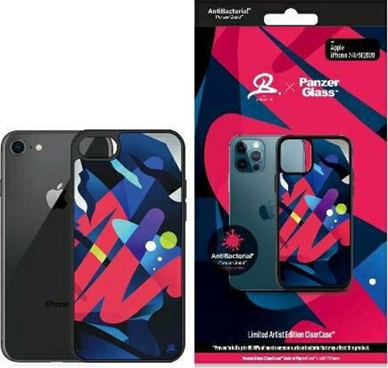 Picture of PanzerGlass ClearCase iPhone 7/8/SE 2020 Mikael B Limited Artist Edition Antibacterial