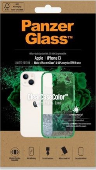 Picture of PanzerGlass ClearCase - etui ochronne do iPhone 13 Lime
