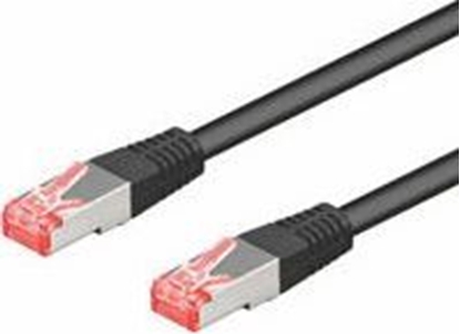 Attēls no Patch-Kabel CAT6 5,0m black S/FTP - 68700