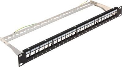 Picture of Patchpanel 1U 19" 24x slot keystone (PP-24/FX/C)