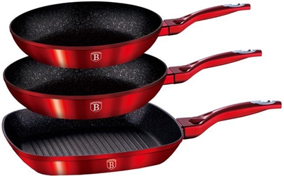 Picture of Patelnia Berlinger Haus zestaw Metallic 20 24 28cm 3szt.