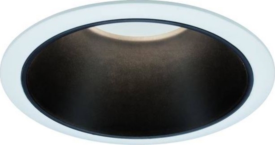 Picture of Paulmann Oprawa wbudowana Cole Coin 3-st cimnianie LED 1x6,5W 2700K 230V Biay/Czarny Mat /Tworzywo sztuczne