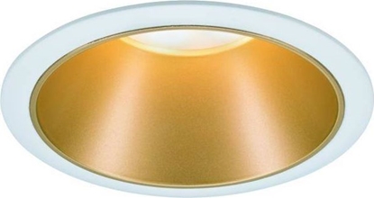 Picture of Paulmann Oprawa wbudowana Cole Coin 3-st cimnianie LED 1x6,5W 2700K 230V Biay/Zoty-Mat /Tworzywo sztuczne