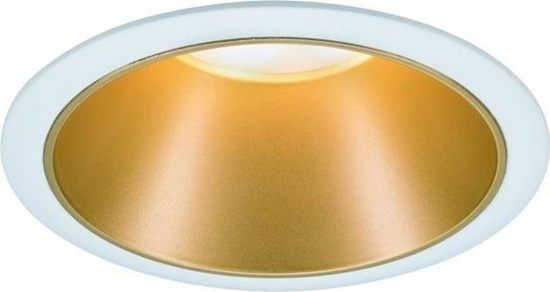 Picture of Paulmann Oprawa wbudowana Cole Coin 3-st cimnianie LED 1x6,5W 2700K 230V Biay/Zoty-Mat /Tworzywo sztuczne