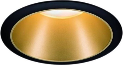 Изображение Paulmann Oprawa wbudowana Cole Coin 3-st cimnianie LED 1x6,5W 2700K 230V Cza/Zoty-Mat /Tworzywo sztuczne