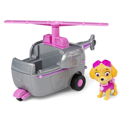 Attēls no PAW Patrol , Skye’s Helicopter Vehicle with Collectible Figure, for Kids Aged 3 and Up