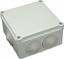Attēls no Pawbol Puszka natynkowa hermetyczna 6 dawików IP56 szara 100 x 100 x 50mm (S-BOX 106)