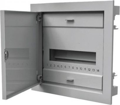 Attēls no Pawbol Rozdzielnica moduowa 1x12 podtynkowa z metalowymi drzwiami IP40 N+PE C.1512