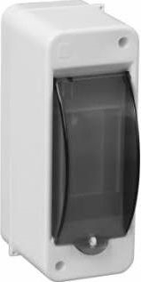 Picture of Pawbol Rozdzielnica moduowa 1x2 natynkowa z szybk dymn IP30 S-2 (C.2030)