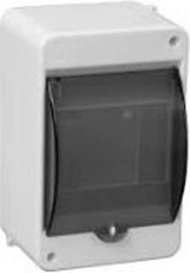 Picture of Pawbol Rozdzielnica moduowa 1x4 natynkowa z szybk dymn N+PE IP30 S-4 (C.2063)