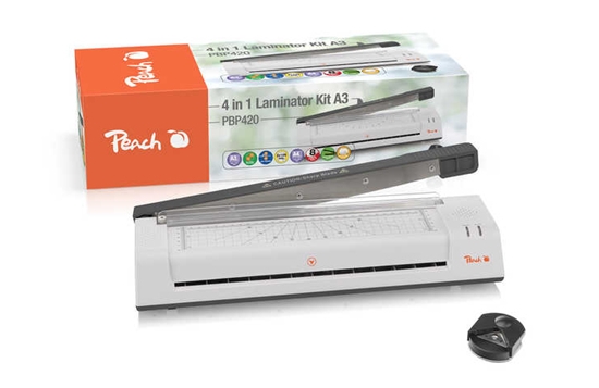 Picture of Peach 511057 laminator Cold/hot laminator 250 mm/min White