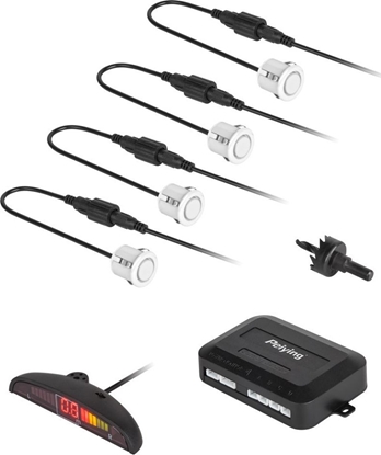 Attēls no PeiYing Samochodowe czujniki parkowania z wywietlaczem (ty) Peiying - biae