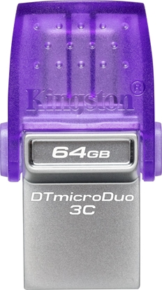 Изображение Pendrive Kingston DataTraveler microDuo 3C Gen3, 64 GB  (DTDUO3CG3/64GB)