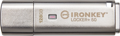 Изображение Pendrive Kingston IronKey Locker+ 50, 128 GB  (IKLP50/128GB)
