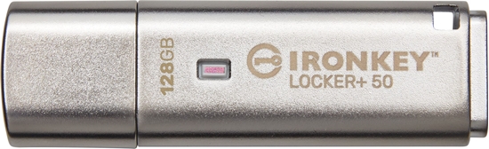 Picture of Pendrive Kingston IronKey Locker+ 50, 128 GB  (IKLP50/128GB)