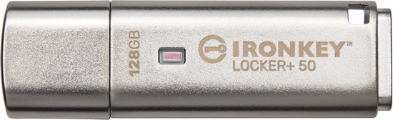 Изображение Pendrive Kingston IronKey Locker+ 50, 128 GB  (IKLP50/128GB)