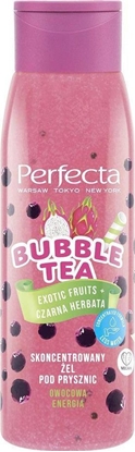 Изображение PERFECTA Bubble Tea skoncentrowany żel pod prysznic Exotic Fruits & Czarna Herbata 400ml