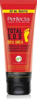 Изображение Perfecta Perfecta Total S.O.S. Krem-kompres do stóp i pit "Zmikczajce Skarpetki" 20% Urea 120ml