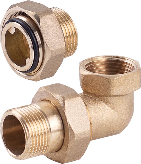 Picture of Perfexim Dwuzczka mosina kolanowa z oringiem 3/4" (07-148-0200-000)