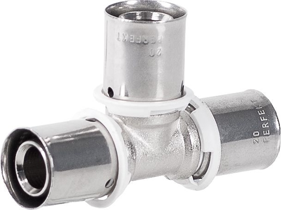 Изображение Perfexim Trójnik zaprasowywany 73B 20mm (62-73B-0200-000)