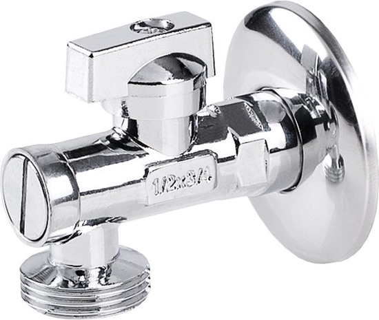 Picture of Perfexim Zawór ktowy z ltrem 1/2"x1/2"  (02-011-1515-000)